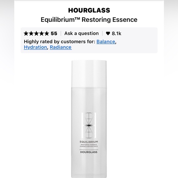 Hourglass Other - ⌛️Hourglass Equilibrium Restoring Essence- 🆕NIB